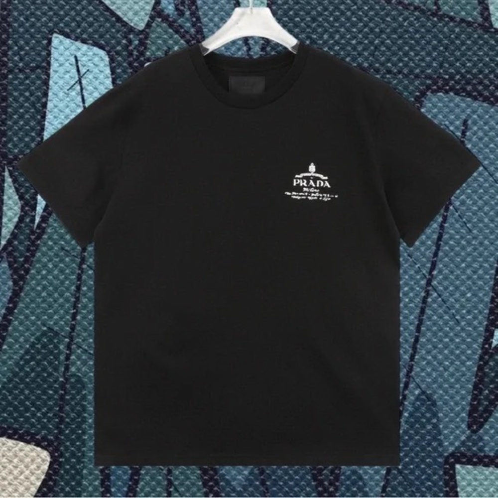 Prada Black Men's T-Shirt - Picture 1 of 5